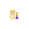 Plug anal multicouleur taille S 